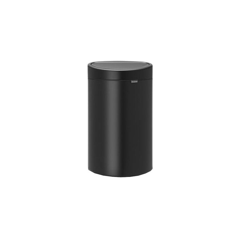 Poubelle Brabantia Touch Bin New 114946 Noir