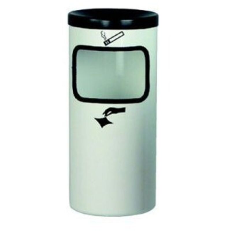 Poubelle cendrier rond