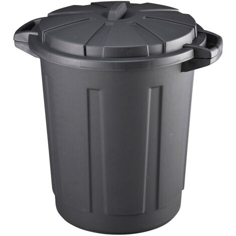 Poubelle Communautaire Mondex 80l Grande Capacité, Robuste, Pour Espaces Collectifs - Mondex