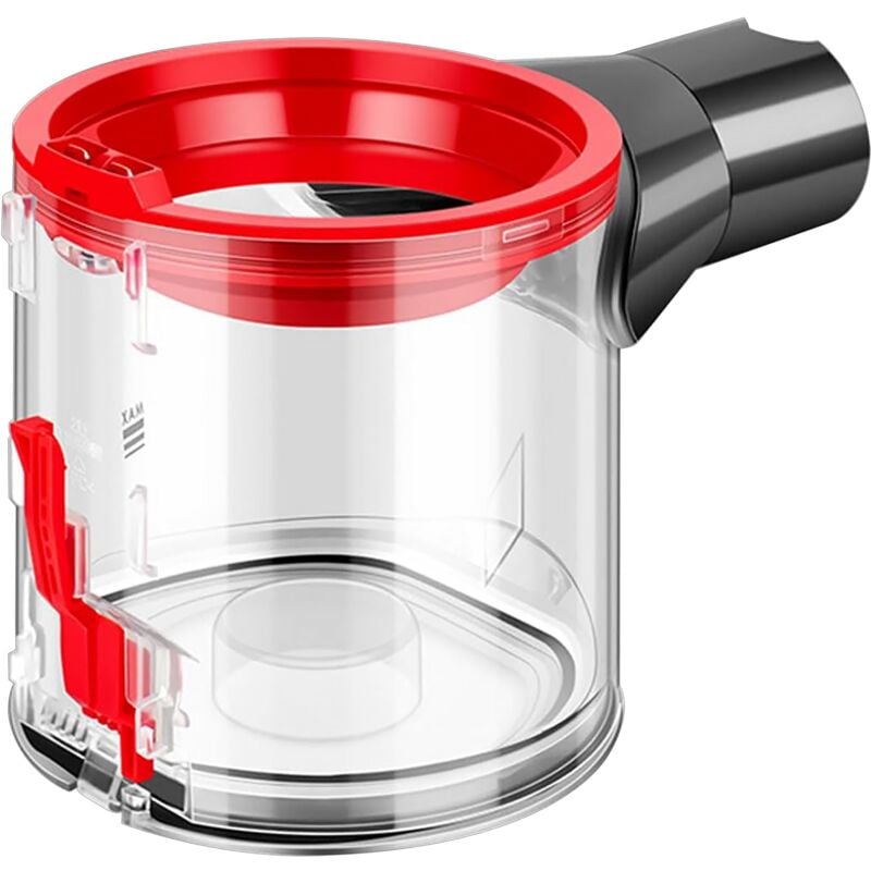 Poubelle Conteneur Réservoir compatible pour Dyson V7 V8 Bac Réservoir Poussière Aspirateur, Pièces Détachées Accessoire Rechange Dustbin