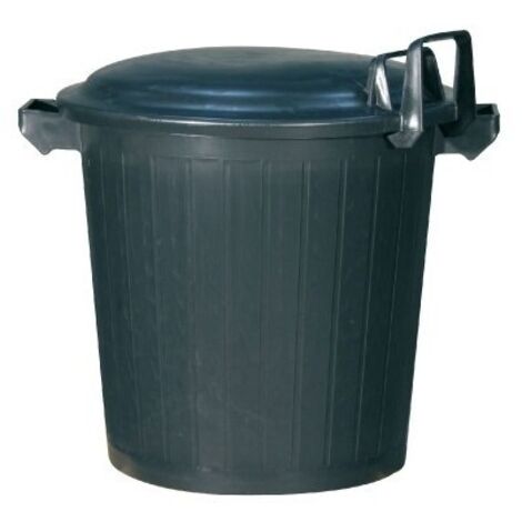 Poubelle crochetable d'immeuble 50 l  noir