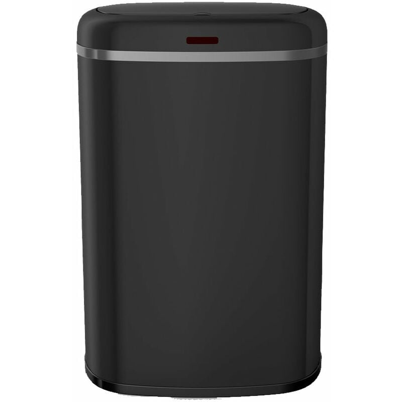 Poubelle de cuisine automatique LOGAN Noir Acier inoxydable 58 L