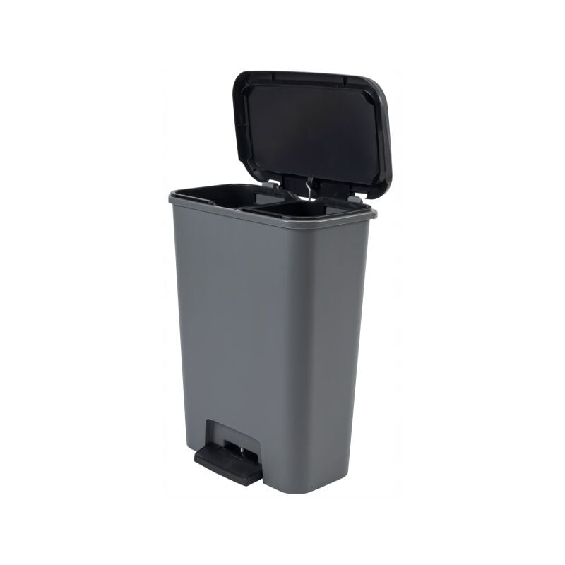 Poubelle Curver 46L avec conteneur robuste à pédale