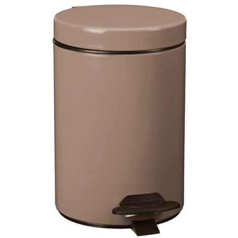Poubelle Cyjeu 3l moka mat lisse - ROSSIGNOL