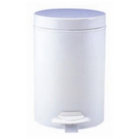 POUBELLE CYJEU SDB 3L BLANC ROSSIGNOL 90414