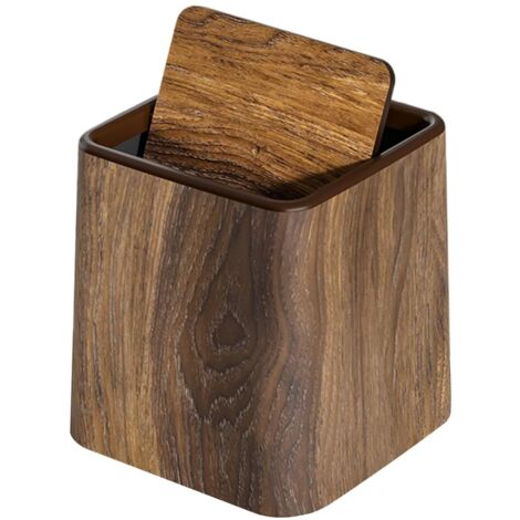 Poubelle de Bureau Compacte,Corbeille À Papier De Bureau Corbeille De