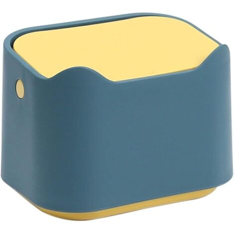 Poubelle de bureau portable (bleu)-Fei Yu