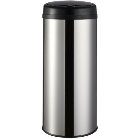 Lot de 2 poubelles snack en inox avec bac plastique / GOLDINOX