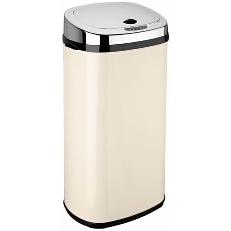 Poubelle de cuisine automatique LARGO Beige Acier inoxydable 42 L