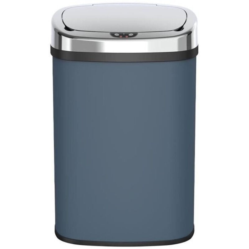 Poubelle de cuisine automatique majestic Gris Acier inoxydable 58 l