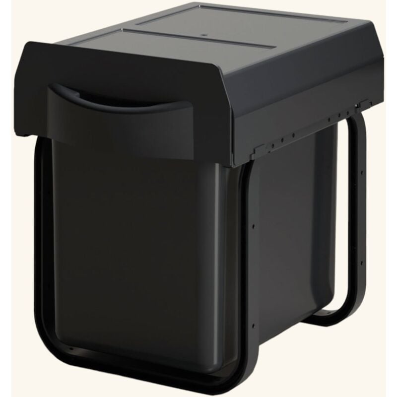 Cuisissimo - Poubelle cuisine yello - poubelle encastrable 16 litres