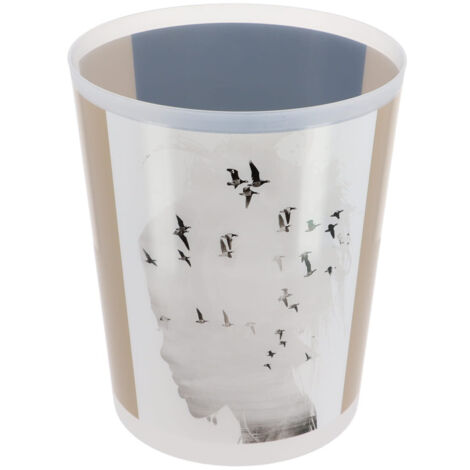 Poubelle de salle de bain 5L déco  Divine - TENDANCE