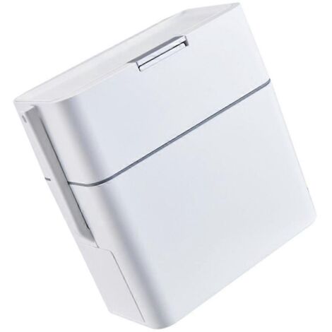 Poubelle de salle de bain automatique, poubelle de cuisine avec emballage, seau à ordures ménager intelligent, capteur infrarouge, couvercle étanche, capacité 10L.