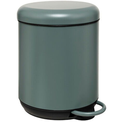 Poubelle de Salle de Bain "Duo" 5L Vert