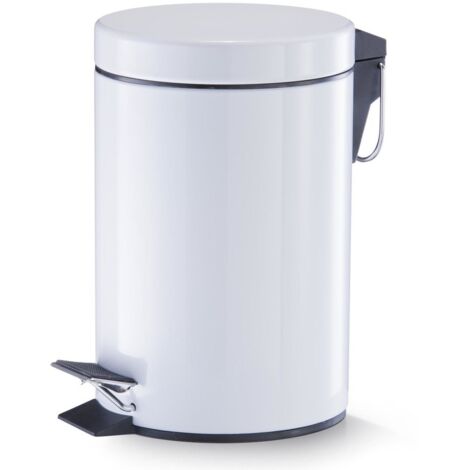Poubelle de salle de bain, poubelle - 3 l, couleur taupe, ZELLER
