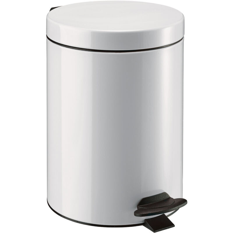 Poubelle de salle de bains à pédale 5L Fabriqué en France - cyjeu Rossignol