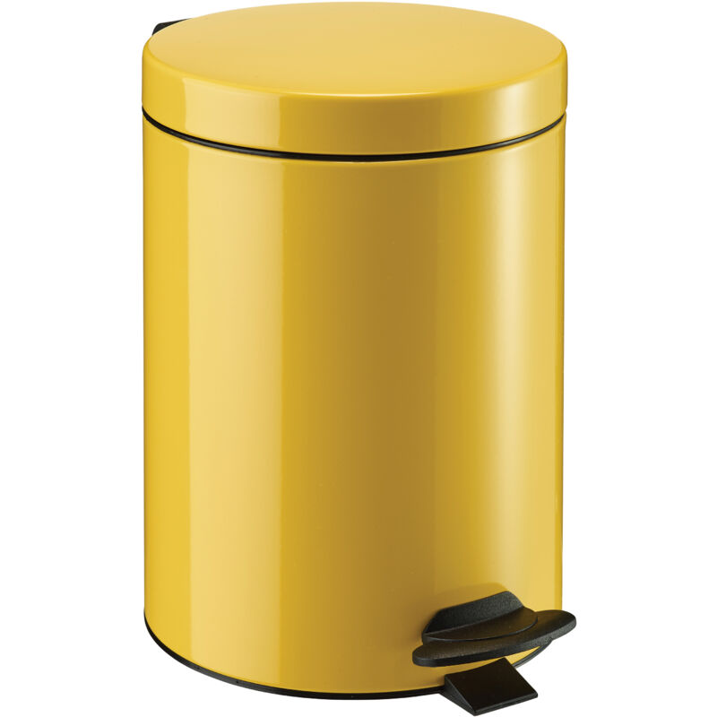 Poubelle de salle de bains à pédale 5L Fabriqué en France - cyjeu Rossignol