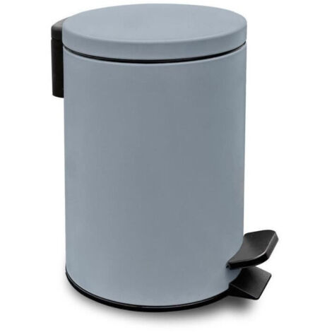 Poubelle de SDB - TODAY - UTILITY - 3 L - Ø 17 x x H 25 cm - Polypropylene - Soft Blue