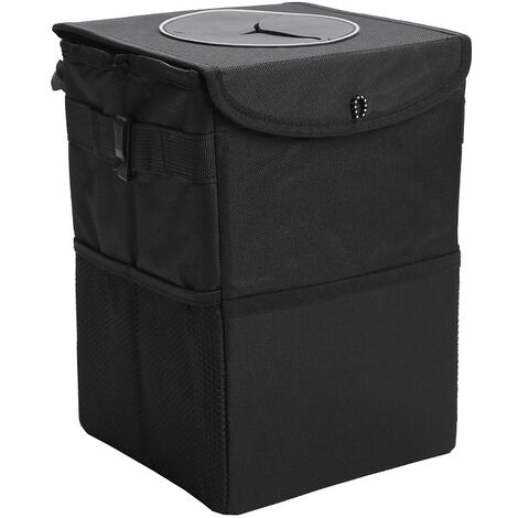 Poubelle de Voiture, Organisateur de Voiture pour Mini-Van Étanche Pliable Anti-fuite pour Siège de Voiture ou Organisateur de Banquette Arrière