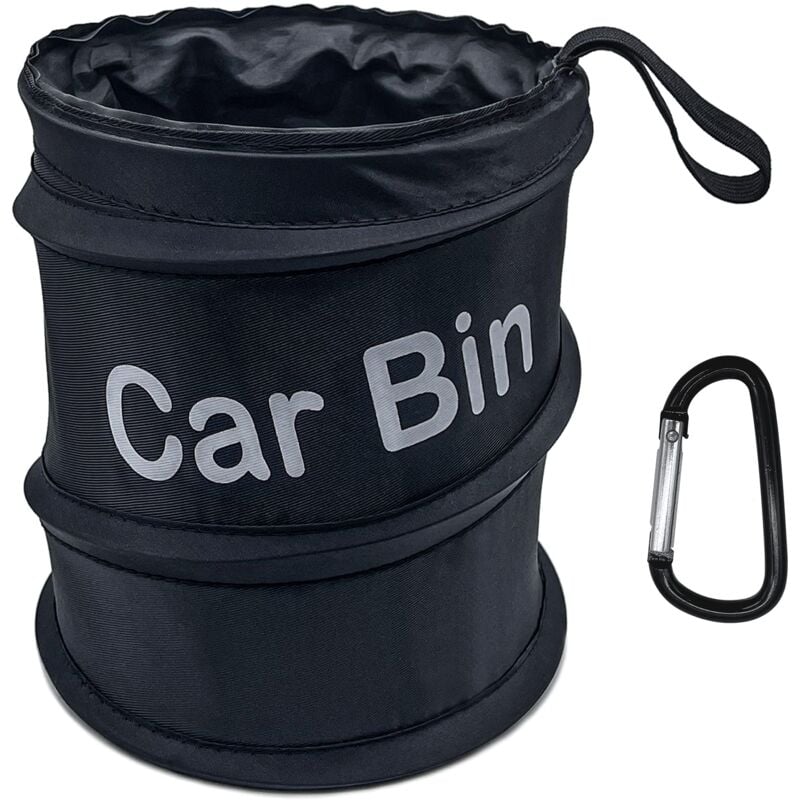Ensoleille - Poubelle de voiture portable, sac poubelle de voiture pliable, poubelle de voiture pliable pour voiture, camion, suv, minivan