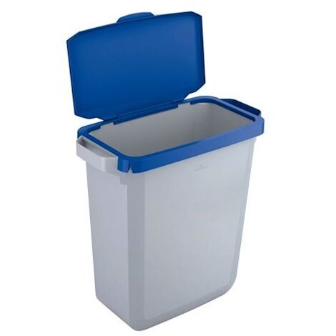 Poubelle Durabin 60 litres tri sélectif Durable, couvercle bleu