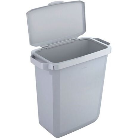 Poubelle Durabin 60 litres tri sélectif Durable, couvercle gris