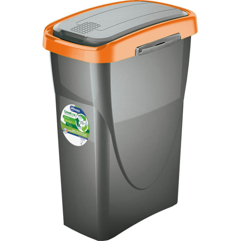 Poubelle ecoswing orange 25 litres