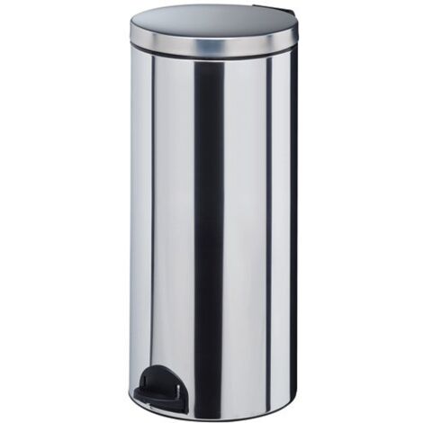 POUBELLE ELORA 30L INOX BRILLANT ROSSIGNOL - 90234