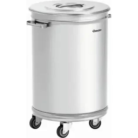 Poubelle en inox 56 L - Bartscher