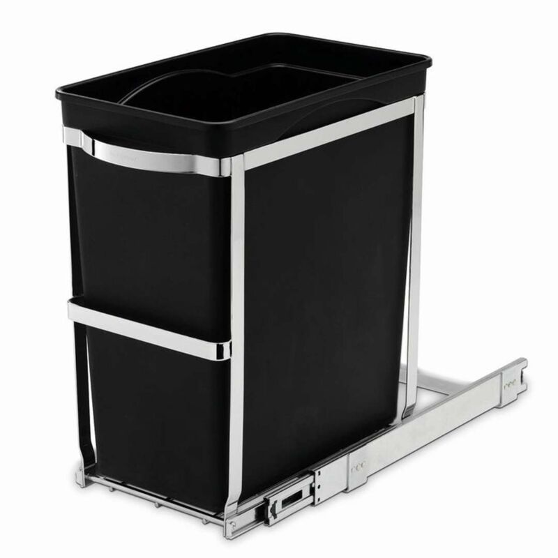 Simplehuman Poubelles - Poubelle encastrée, 30 l CW1124