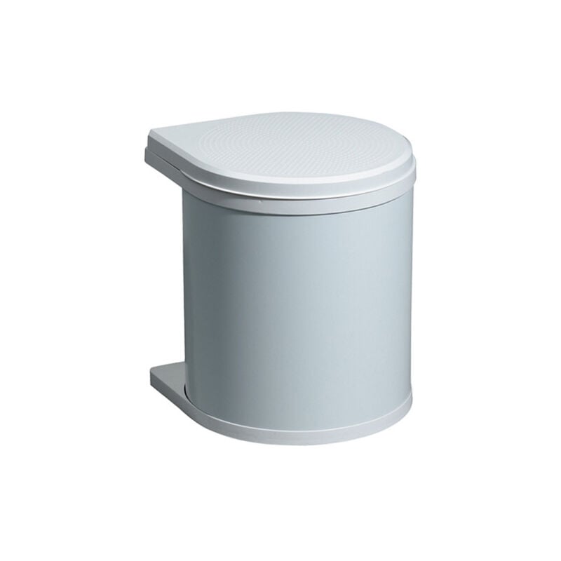 Poubelle encastrable sous évier 12L Hailo as Mono Coloris - Blanc