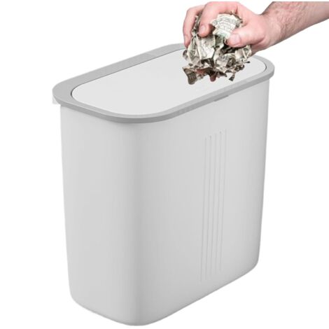 Poubelle Fine Pour Salle De Bain Poubelle À Pousser Pour