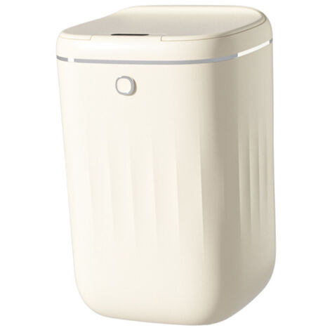 Poubelle Intelligente à Sensor Automatique, Capacité 20L, Matière Plastique, pour Cuisine/Salle de Bain/Salon