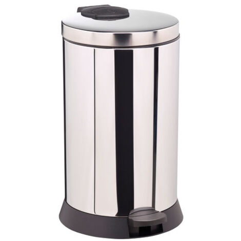 Poubelle Magic 20l inox brillant - ROSSIGNOL