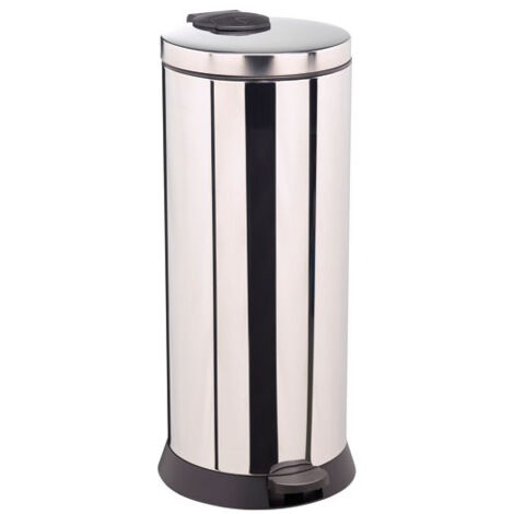 Poubelle Magic 30l inox brillant - ROSSIGNOL
