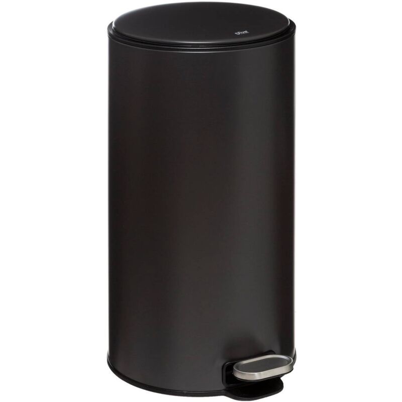 5five Simply Smart - Poubelle Métal Delta 30L Noire Five