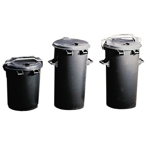 Poubelle plastique 110 Litres sans anse