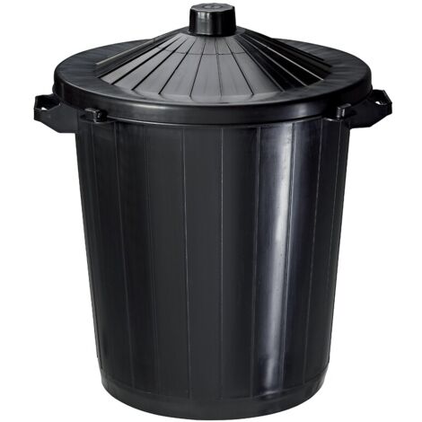 Poubelle plastique 80 litres Réglisse - ROSSIGNOL