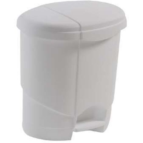 Poubelle Plastique à Pédale 6L - Tampel