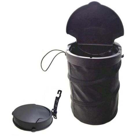 Poubelle Pliante - Universel - Sac Poubelle pour Véhicule - Léger - Grande Capacité - Démontable