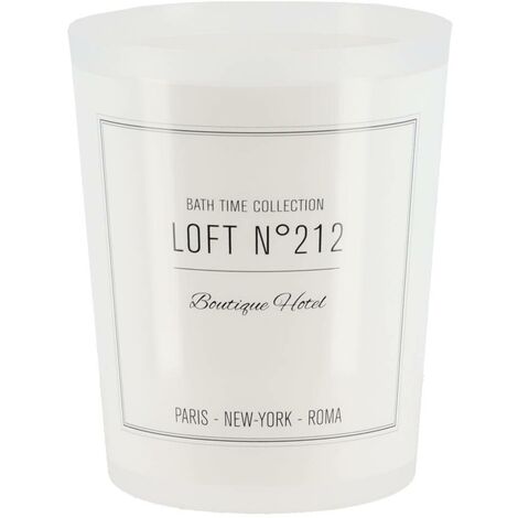 Poubelle pp imprimee 5l - neo retro blanc - Tendance