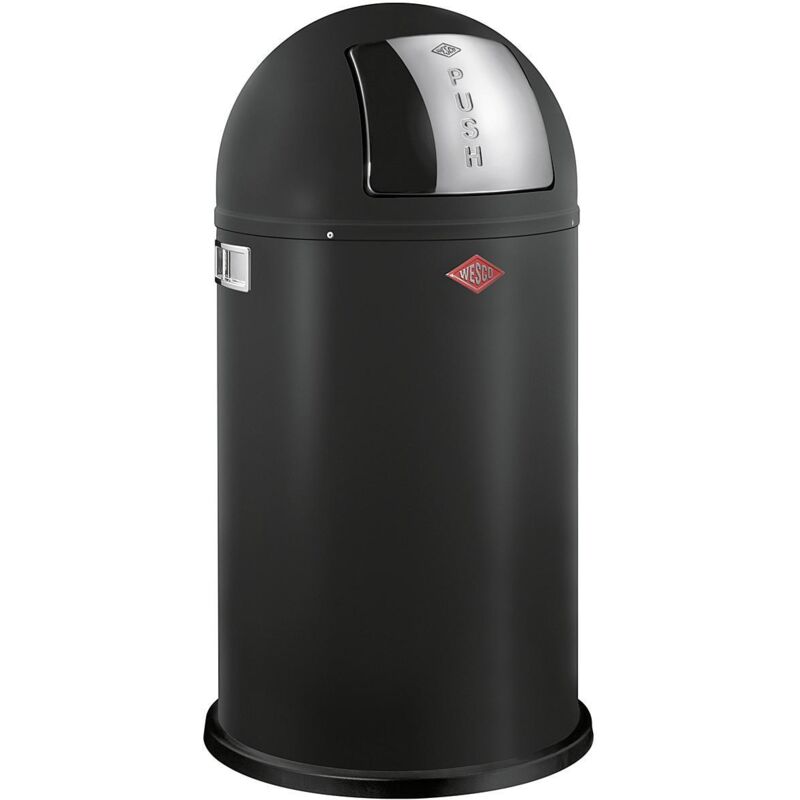 WESCO Mülleimer "Pushboy" 1 Behälter Abfallsammler, 50 Liter