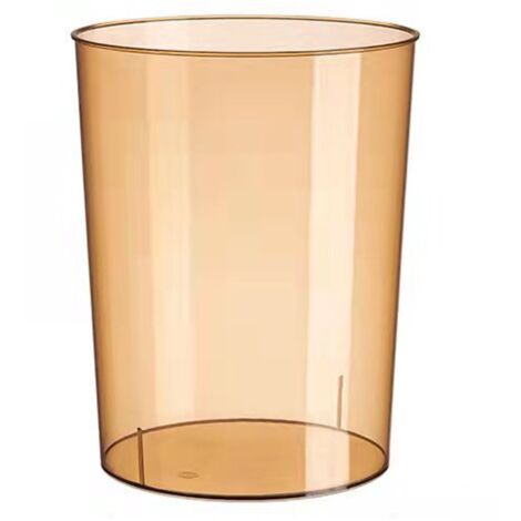 Poubelle ronde en plastique, corbeille à papier, poubelle pour salle de bain, chambre, cuisine, bureau à domicile et chambre d'enfant.