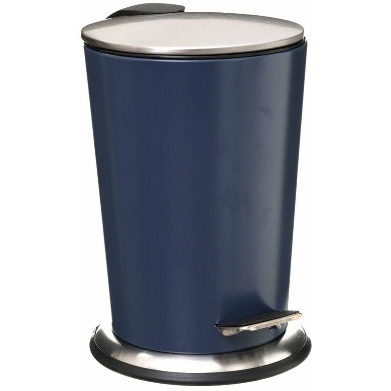 Poubelle salle de bain hestia, 3 l, bleu marine