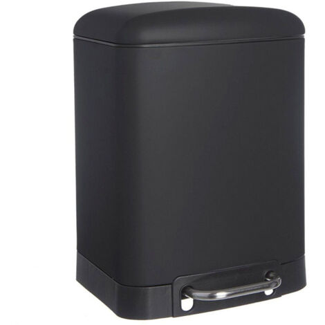 Poubelle "Silence" 6L Noir