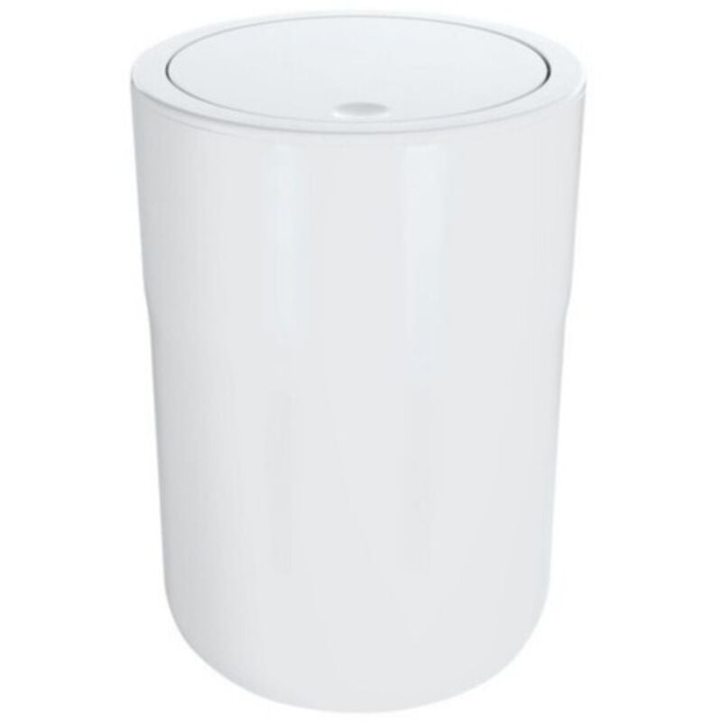 Poubelle à bascule cocco 5L Blanc Spirella