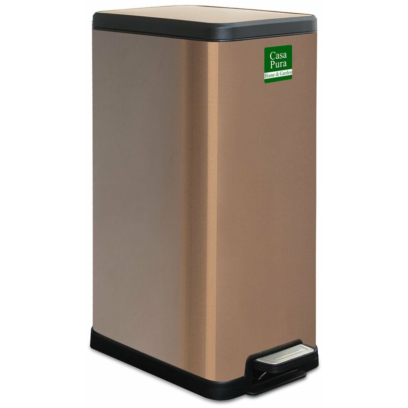 Poubelle Zack Bronze 15 L