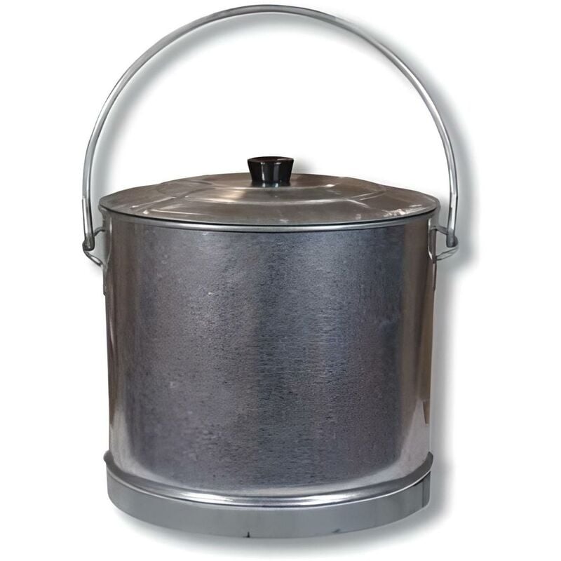 Visiodirect - Poubelle/Seau avec couvercle 11 Litres - ø 25 x Hauteur 23 cm