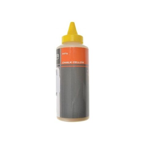 Poudre à tracer 227g CHALK- YELLOW Bahco