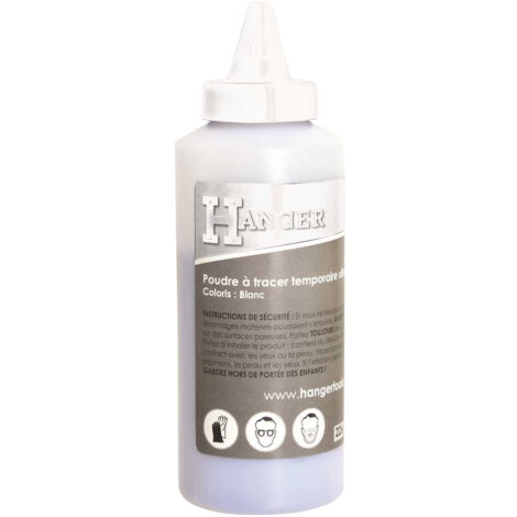 Poudre à tracer blanche 226g HANGER 100078